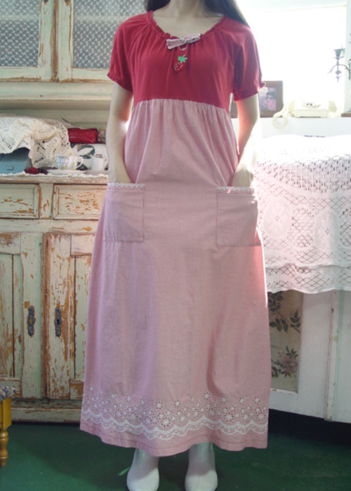 바비인형같은 사랑스러운  핑크하우스 베베 드레스