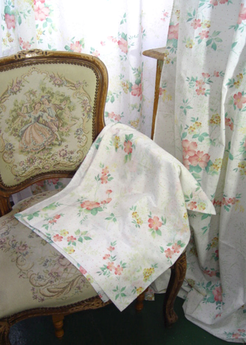 Romantic french vintage flower pillow covers  (USA)