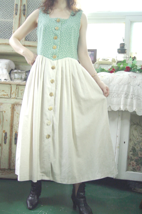 빈티지한 무드가  넘 멋스러운 린넨 드레스 (Europe)