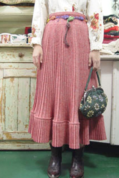 PINKHOUSE romantic wool skirt
