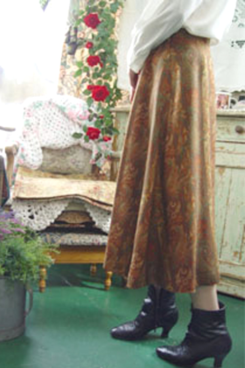 DAKS  london Wool &amp; Slik  skirt