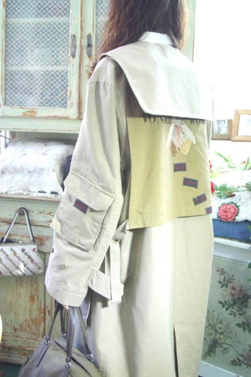 Wonder Word   Big  sailor   trenchcoat  ( Kaneko Isao )