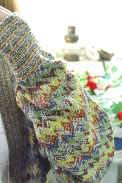 MISSONI wool knit    vintage  cadigan  (Italy)