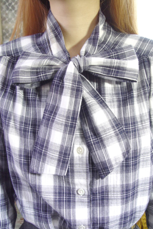 vintage cotton  agnesB  blouse