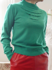 green knit 