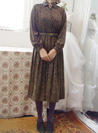 vintage velvet  dress