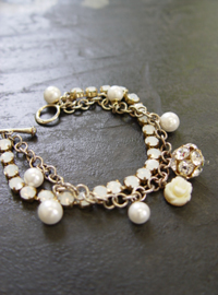twoway silver- goldtone bracelet   