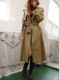 VITAGE  trench coat 