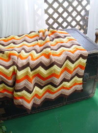 Hand blanket  (stripe )