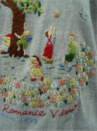 Romence embroidery T-shirt 