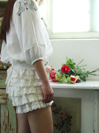 Creamy cotton embroidery  Ⅱ   