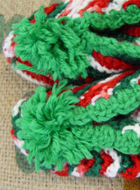 Hand Made Knitting overshoe 