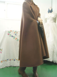 Practical Magic khaki brown cape (ITALY) 