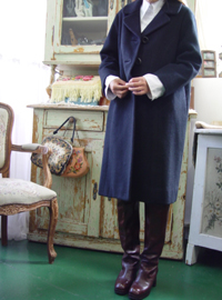 vintage Boutique BLack coat   