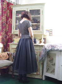 vintage  organza dress