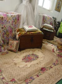 Magic Carpet Ride tapestry floral      