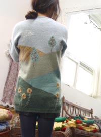 vintage pretty  knit