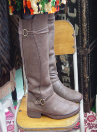 Brown long  boots