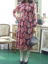 floral lace Boutique  vintage dress