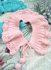 My,,, gorgeous Handmade collar (babypink)