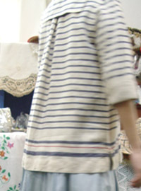 Marin in..... Linen stripe  sailor  