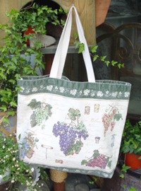 Provence Grape  fabric bag (USA)