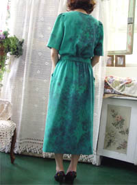 My...... vintage green  dress (USA)