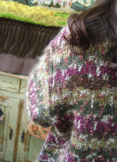 December day in..... mohair MISSONI KNIT (Italy )
