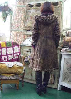 Someone like you..... vintage lambskin sheepfur  coat 