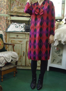 Givenchy  SILK Twiggy  style   vintage dress