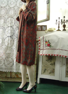  fantastic  muffler   vintage  dress