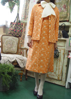 Boutique embroidery  feminine mode vintage ensemble