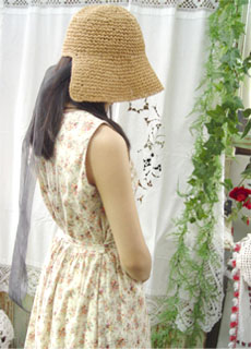 vintage  floral  dress