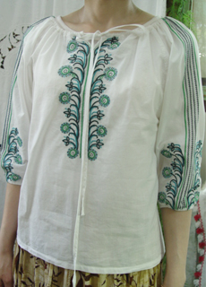    Indian summer cotton blouse
