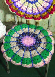 Handmade  knit  (green)