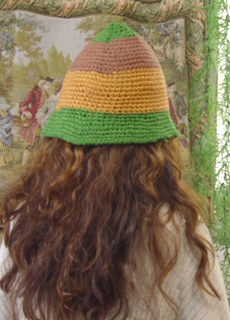 Handmade  knit  lovey  HAT