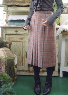  classic Addenda  vintage wool skirt