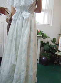 rococo antique GUNNE dress   