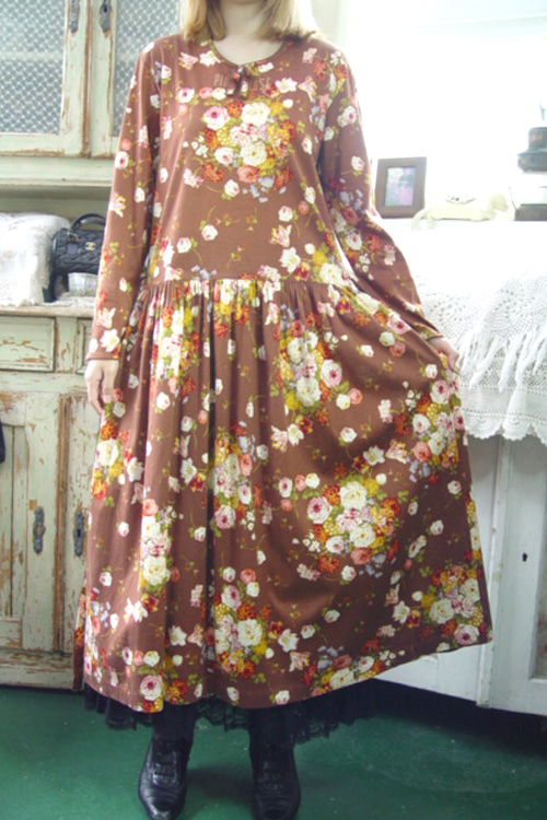 romantic cotton paradise   vintage dress