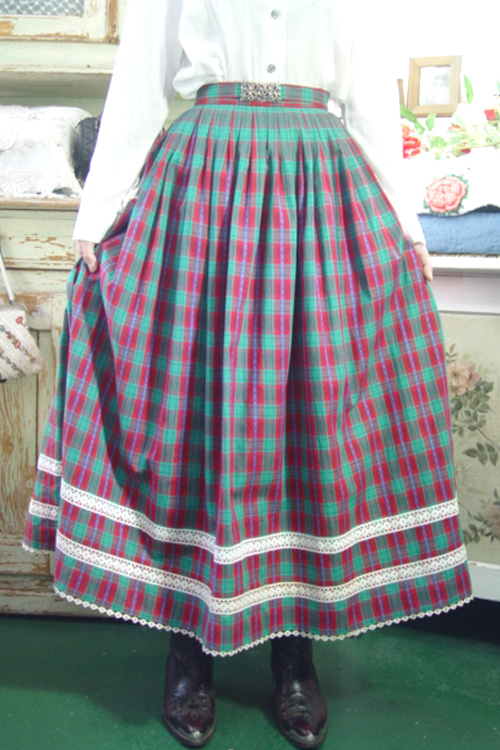 fantastic  tartan   gorgeous highquality vintage skirt (europe)