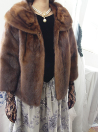 Antique real whole Mink 
