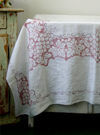  grape embroidery (Great Britain )   