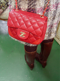 vintage CHANEL lambskin Mini bag 