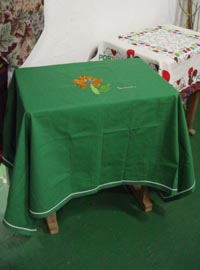 Oh, My Green  tablecloth   