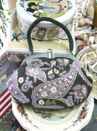  antique violet Beads BAG