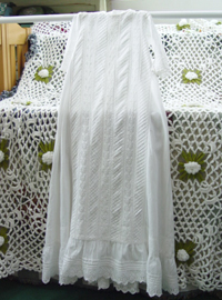 BAby  vintage christening  dress (USA)
