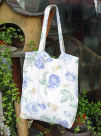 Provence flower  fabric bag 