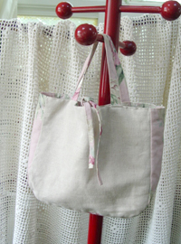 Provence in ... Hand Made Linen  tote