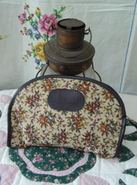  antique tapestry pouch   