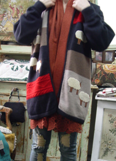 Winter Story ...vintage gorgeous  knit
